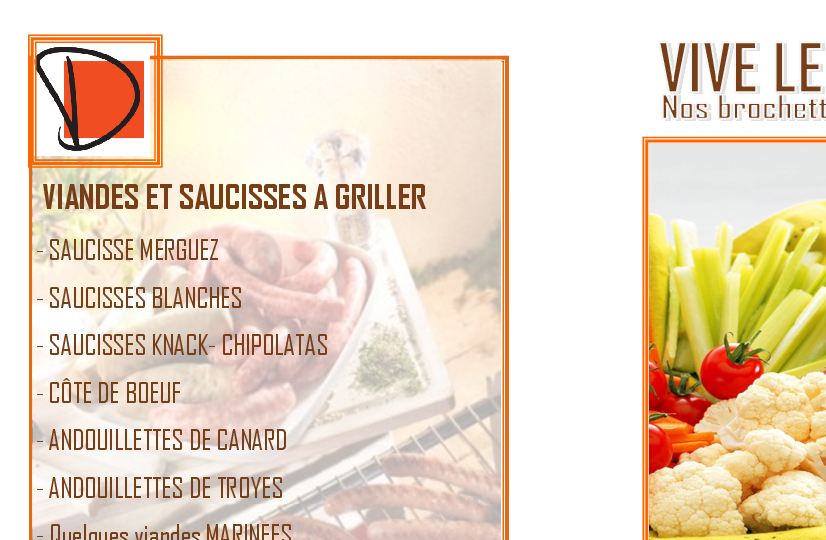 Preview Menu