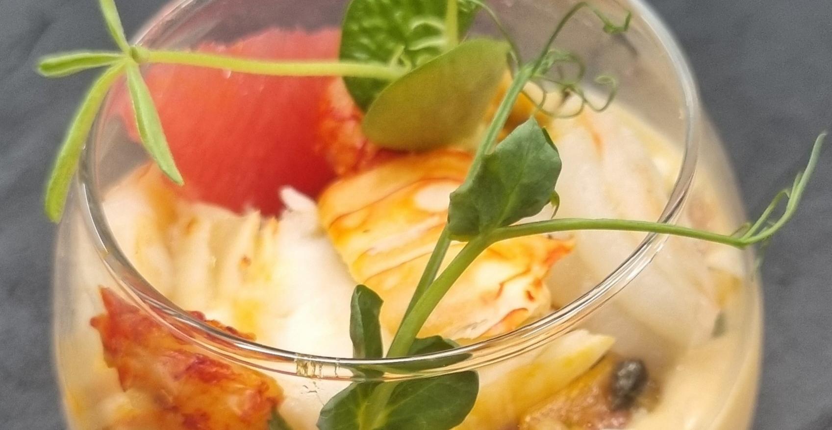 Slide riz au lait de homard