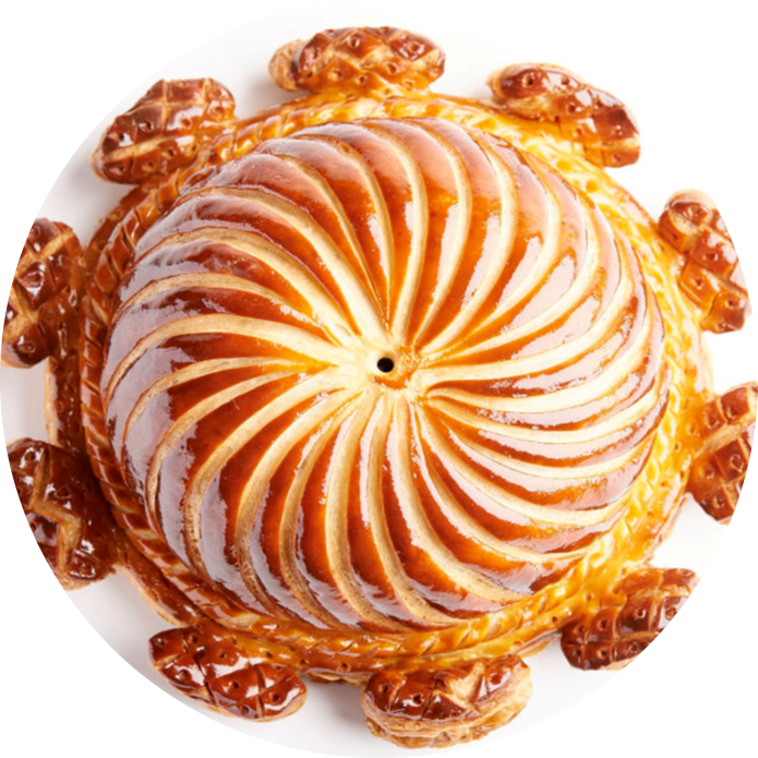 Slide La tourte de cochon au foie gras de canard