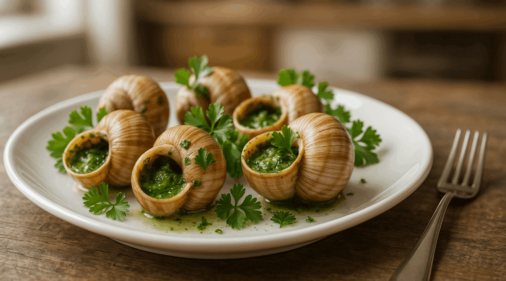 Slide Nos escargots Champenois de la maison Dauvergne